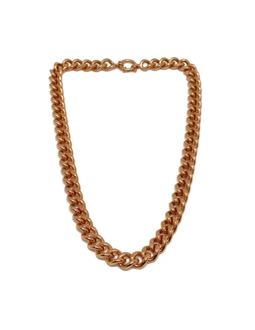Collana Groumette Maglia XS COLORE ARGENTO Rosè LUNGHEZZA COLLANA 45 cm