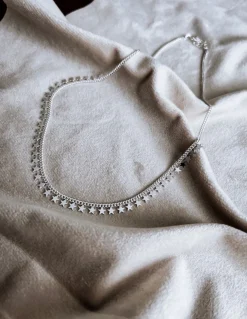 Collana Groumettina con Stelline Pendenti