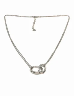 Collana Incontro COLORE ARGENTO Bianco