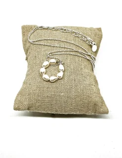Collana Kobe COLORE ARGENTO Bianco