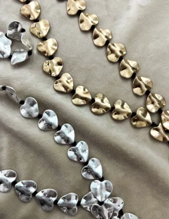 Collana Lunga Deva COLORE ALLUMINIO BIANCO