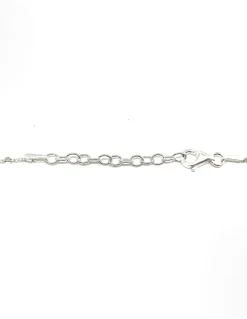 Collana Mamma COLORE ARGENTO Bianco COLORE ZIRCONI zirconi bianchi