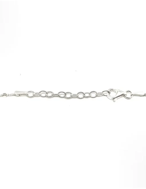 Collana Mamma COLORE ARGENTO Bianco COLORE ZIRCONI zirconi bianchi