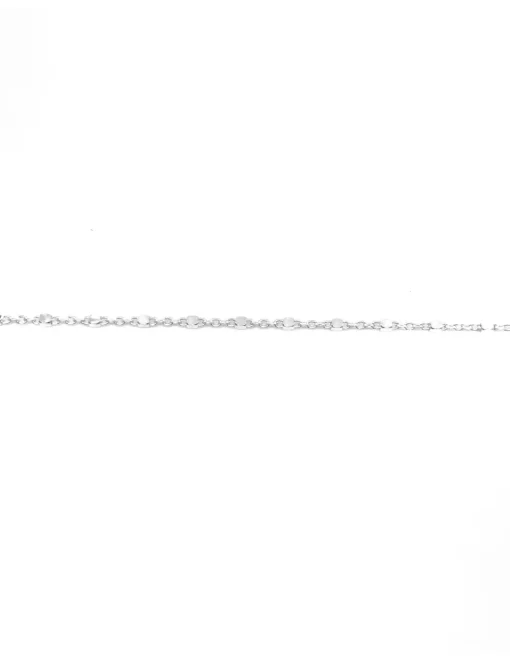 Collana Mamma COLORE ARGENTO Bianco COLORE ZIRCONI zirconi bianchi