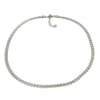 Collana Multicuore COLORE ARGENTO Bianco