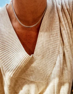 Collana Multicuore COLORE ARGENTO Bianco