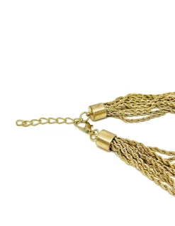 Collana Multifilo Torchon Amida COLORE ALLUMINIO DORATO