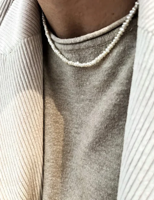 Collana Perle Naturali