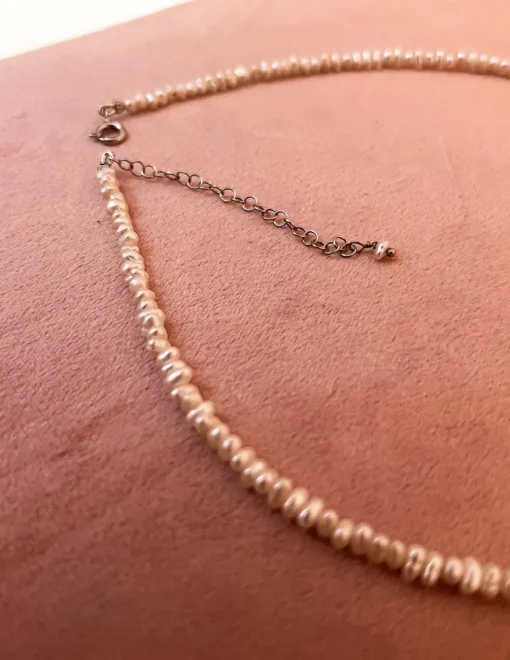 Collana Perle Naturali