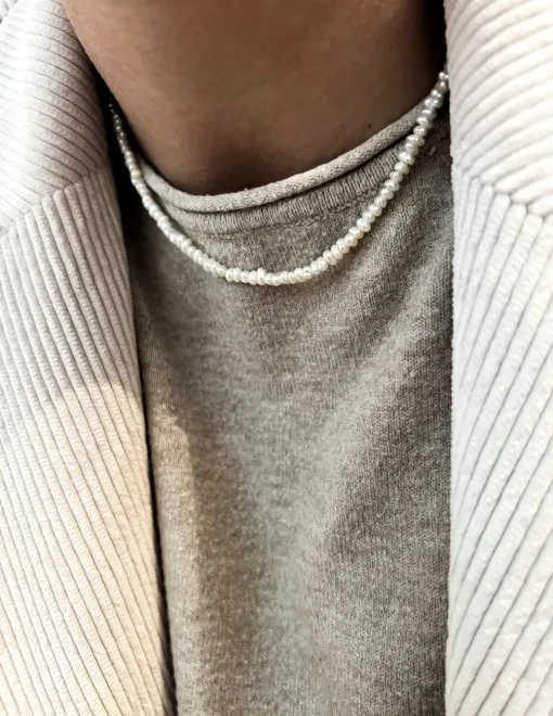 Collana Perle Naturali