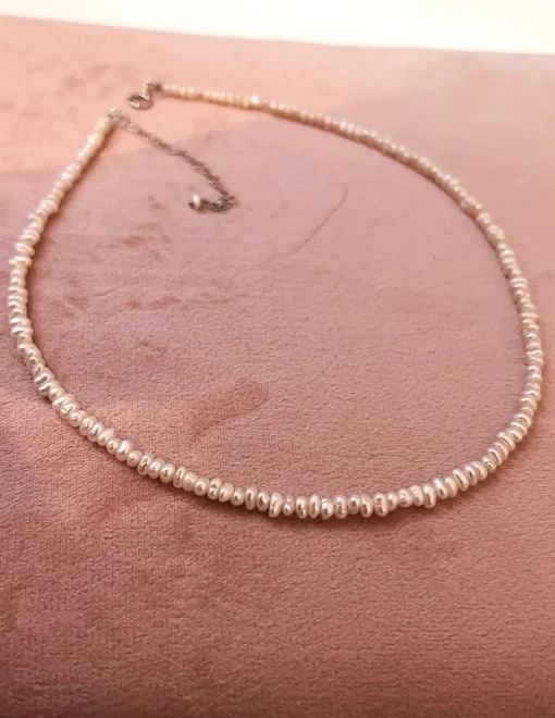 Collana Perle Naturali