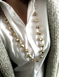 Collana Petra COLORE ALLUMINIO DORATO
