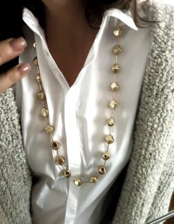 Collana Petra COLORE ALLUMINIO DORATO