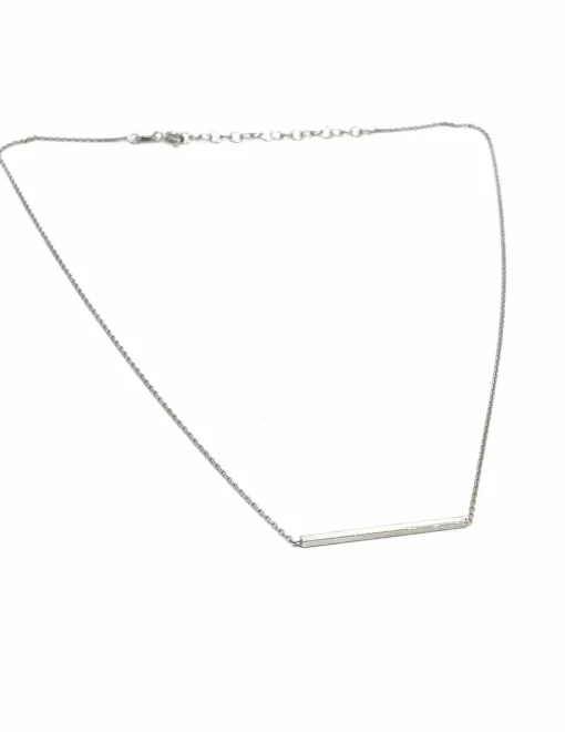 Collana Rome COLORE ARGENTO Bianco