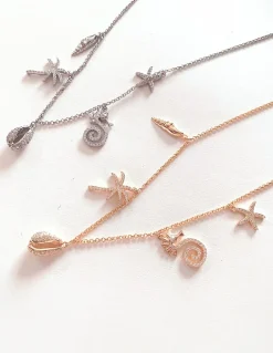 Collana Sea COLORE ARGENTO Bianco