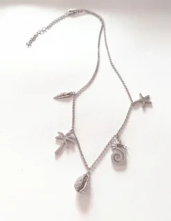 Collana Sea COLORE ARGENTO Bianco