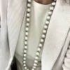 Collana Sfere Cunda COLORE ALLUMINIO BIANCO