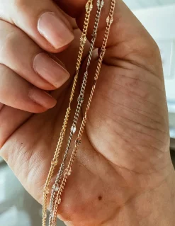 Collana Strangolino Essential COLORE ARGENTO Bianco