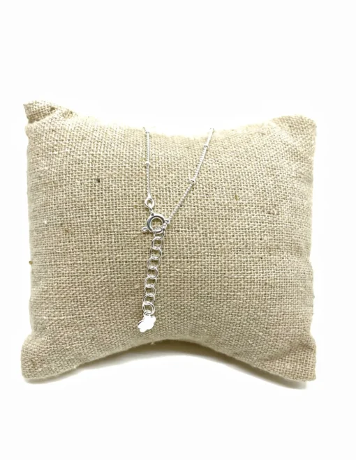 Collana Strangolino Minimal COLORE ARGENTO Argentato
