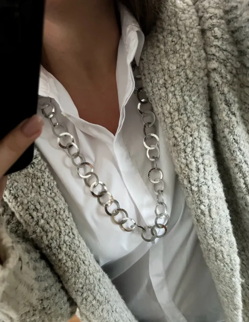 Collana Yama COLORE ALLUMINIO BIANCO