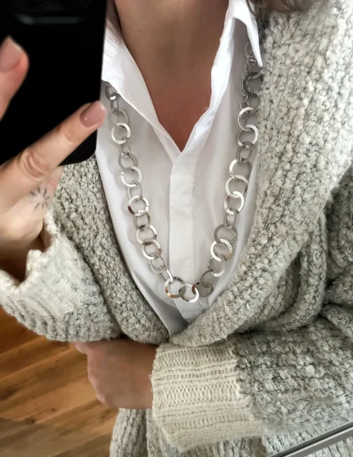 Collana Yama COLORE ALLUMINIO BIANCO