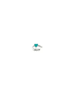 Ear Cuff Cuore Smaltato