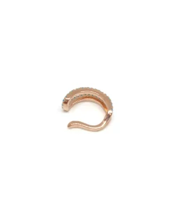 Ear Cuff Double Line COLORE PIETRE azzurro