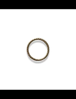 Fedina Torchon COLORE ARGENTO Dorato MISURA ANELLO 4