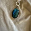 Medaglione Labradorite 4.2 cm x 2.6cm