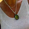 Medaglione Ovale Labradorite