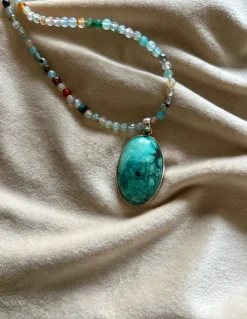 Medaglione Turchese 3.5 cm x 2.3 cm