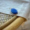 Medalgione Ovale Lapislazzuli 2,3 cm x 3,4 cm