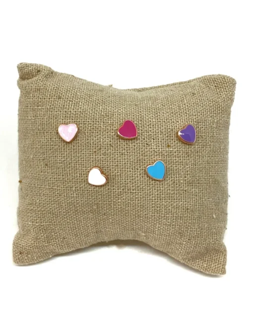 Monorecchino a Lobo Smaltato Corazon Summer COLORE SMALTO lavanda