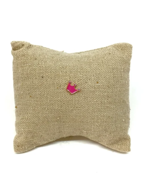 Monorecchino a Lobo Smaltato Princess COLORE SMALTO fucsia