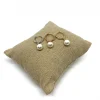 Monorecchino a Scattino con Perla Pendente COLORE ARGENTO Bianco