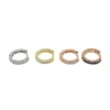 Monorecchino a Scattino da 12mm con Zirconi COLORE ARGENTO Dorato COLORE ZIRCONI zirconi bianchi