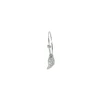 Monorecchino Cerchietto Ala di Zirconi COLORE ARGENTO Bianco COLORE ZIRCONI zirconi bianchi