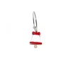Monorecchino Cerchietto Campanellino Bianco COLORE ARGENTO Bianco
