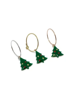 Monorecchino Cerchietto Christmas Tree Verde COLORE ARGENTO Bianco