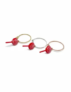 Monorecchino Cerchietto Dolcetto COLORE ARGENTO Bianco