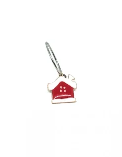 Monorecchino Cerchietto Dolce Casetta COLORE ARGENTO Bianco