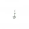 Monorecchino Cerchietto Farfalla di Zirconi COLORE ARGENTO Bianco COLORE ZIRCONI zirconi bianchi