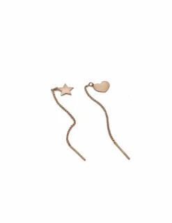 Monorecchino Ear Thread Cuore e Stella SOGGETTO cuore