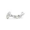Monorecchino Luce COLORE ARGENTO Bianco LATO MONORECCHINO DESTRA