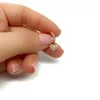 Monorecchino Scattino con Cuore Pavè Pendente COLORE ARGENTO Rosè