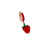 Monorecchino Scattino Smaltato Fragola