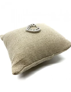 Monorrecchino a Scattino Cuore Lavorato COLORE ARGENTO Bianco COLORE ZIRCONI zirconi bianchi