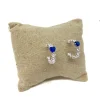 Orecchini a Lobo Multicuore di Zirconi COLORE ZIRCONI zirconi blu