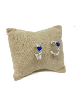 Orecchini a Lobo Multicuore di Zirconi COLORE ZIRCONI zirconi blu