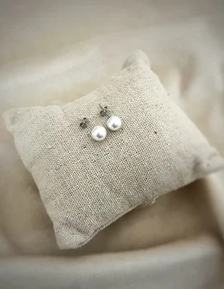 Orecchini a Lobo Perla DIAMETRO PERLE 5 mm